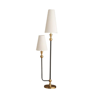 Twin Peaks Minimalist Fabric Floor Light