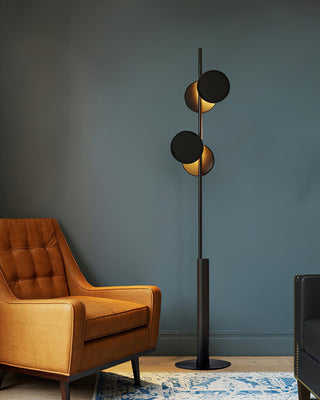 Typography Minimalist Iron Floor Light