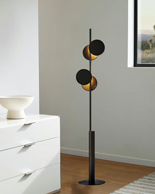 Typography Minimalist Iron Floor Light