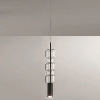 Zora Stacked Glass Pendant Light