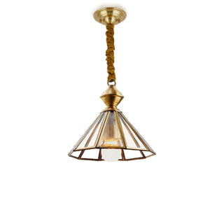 Lennox Vintage Geometric Pendant Light