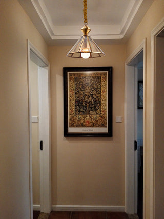 Lennox Vintage Geometric Pendant Light