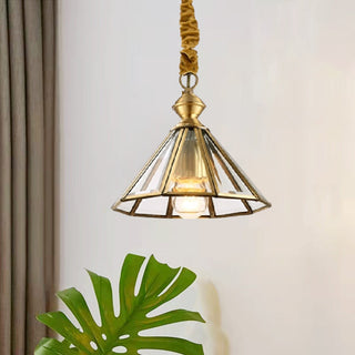Lennox Vintage Geometric Pendant Light