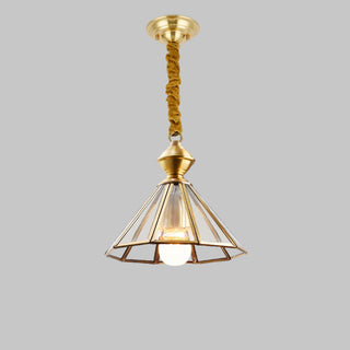 Lennox Vintage Geometric Pendant Light