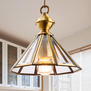Lennox Vintage Geometric Pendant Light
