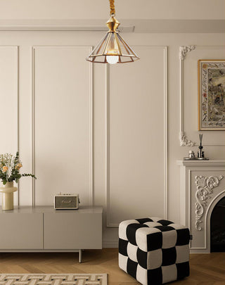 Lennox Vintage Geometric Pendant Light