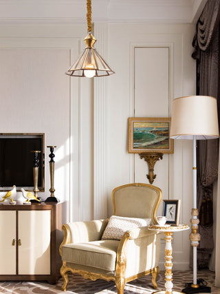 Lennox Vintage Geometric Pendant Light