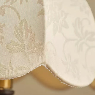 Umbrella Vintage Wood Table Lamp