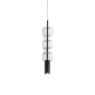 Zora Stacked Glass Pendant Light