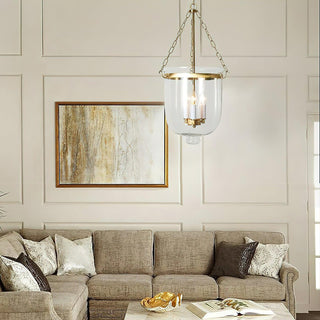 Cinder Traditional Glass Pendant Light