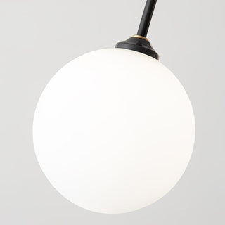 Valentina Minimalist Metal Arc Chandelier