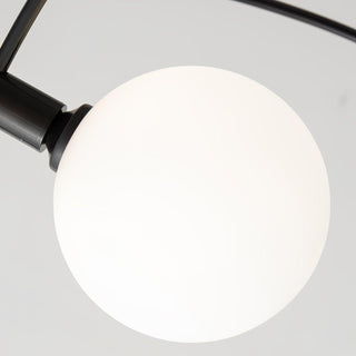Valentina Minimalist Metal Arc Chandelier