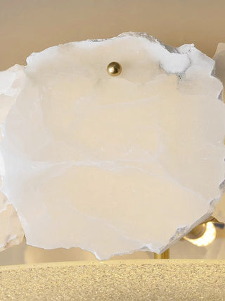Amara Alabaster Flush Mount Light - Blowlighting
