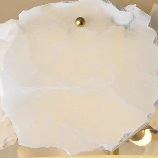 Amara Alabaster Flush Mount Light - Blowlighting