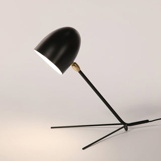 Caspian Mid-Century Metal Tripod Table Lamp