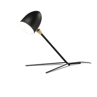 Caspian Mid-Century Metal Tripod Table Lamp