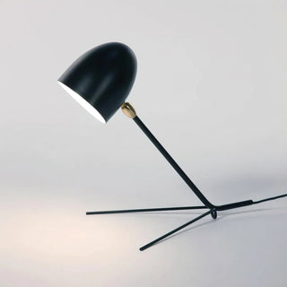 Caspian Mid-Century Metal Tripod Table Lamp