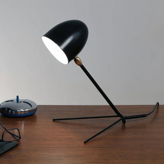 Caspian Mid-Century Metal Tripod Table Lamp