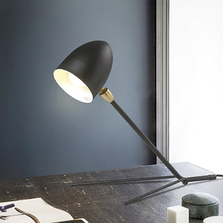 Caspian Mid-Century Metal Tripod Table Lamp