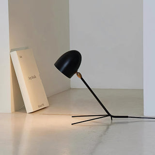 Caspian Mid-Century Metal Tripod Table Lamp