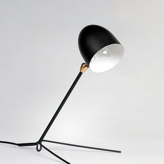 Caspian Mid-Century Metal Tripod Table Lamp