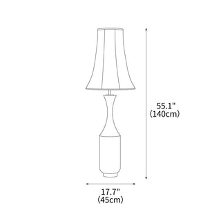 Vase Silhouette Vintage Wood Floor Light