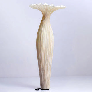Vase Floral Fabric Floor Light