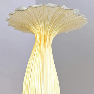 Vase Floral Fabric Floor Light