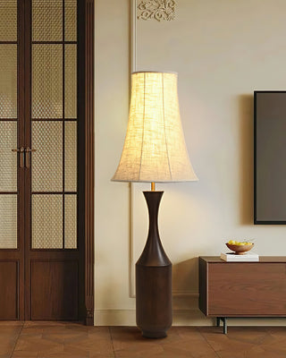 Vase Silhouette Vintage Wood Floor Light