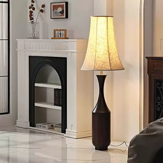 Vase Silhouette Vintage Wood Floor Light