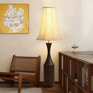 Vase Silhouette Vintage Wood Floor Light