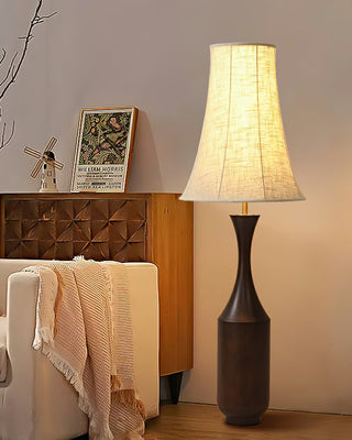 Vase Silhouette Vintage Wood Floor Light