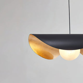Vatoz Modern Black  Alabaster Pendant Light