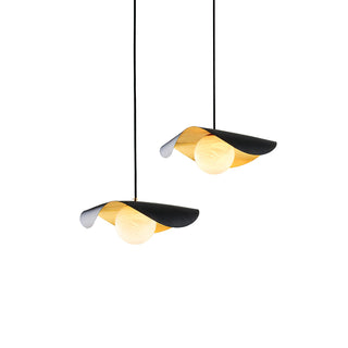 Vatoz Modern Black  Alabaster Pendant Light