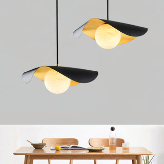 Vatoz Modern Black  Alabaster Pendant Light