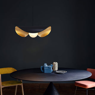 Vatoz Modern Black  Alabaster Pendant Light