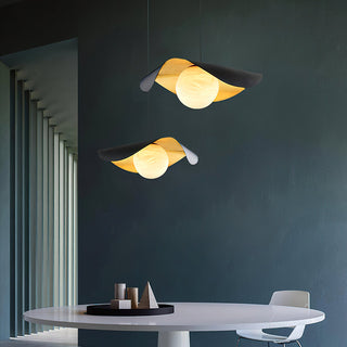 Vatoz Modern Black  Alabaster Pendant Light