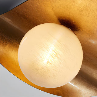 Vatoz Modern Black  Alabaster Pendant Light