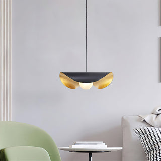 Vatoz Modern Black  Alabaster Pendant Light