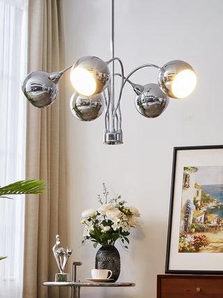 Vecchio Industrial Metal Chandelier