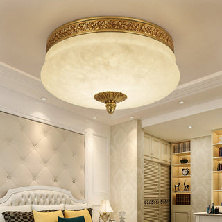 Seraphine Classic Alabaster Ceiling Light