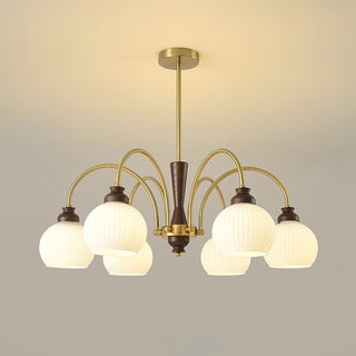 Elowen Vintage Brass Chandelier