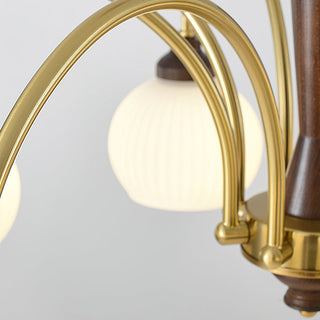 Elowen Vintage Brass Chandelier