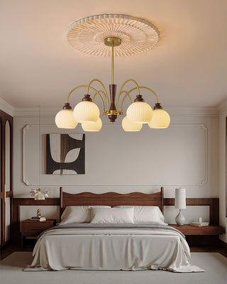 Elowen Vintage Brass Chandelier