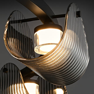 Vortex Elegant Glass Pendant Light