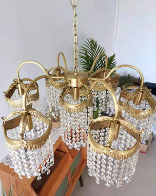 Lumina Modern Brass Chandelier