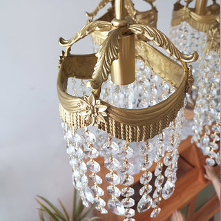 Lumina Modern Brass Chandelier
