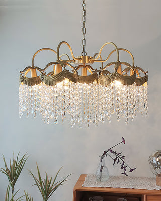 Lumina Modern Brass Chandelier