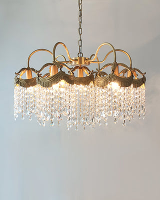 Lumina Modern Brass Chandelier