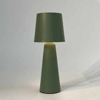 Villeroy Black Aluminum Table Lamp